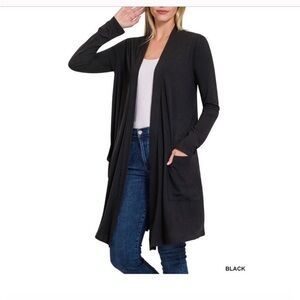 NWT Zenana Boutique Cardigan Sweater classic design. Perfect for work or…